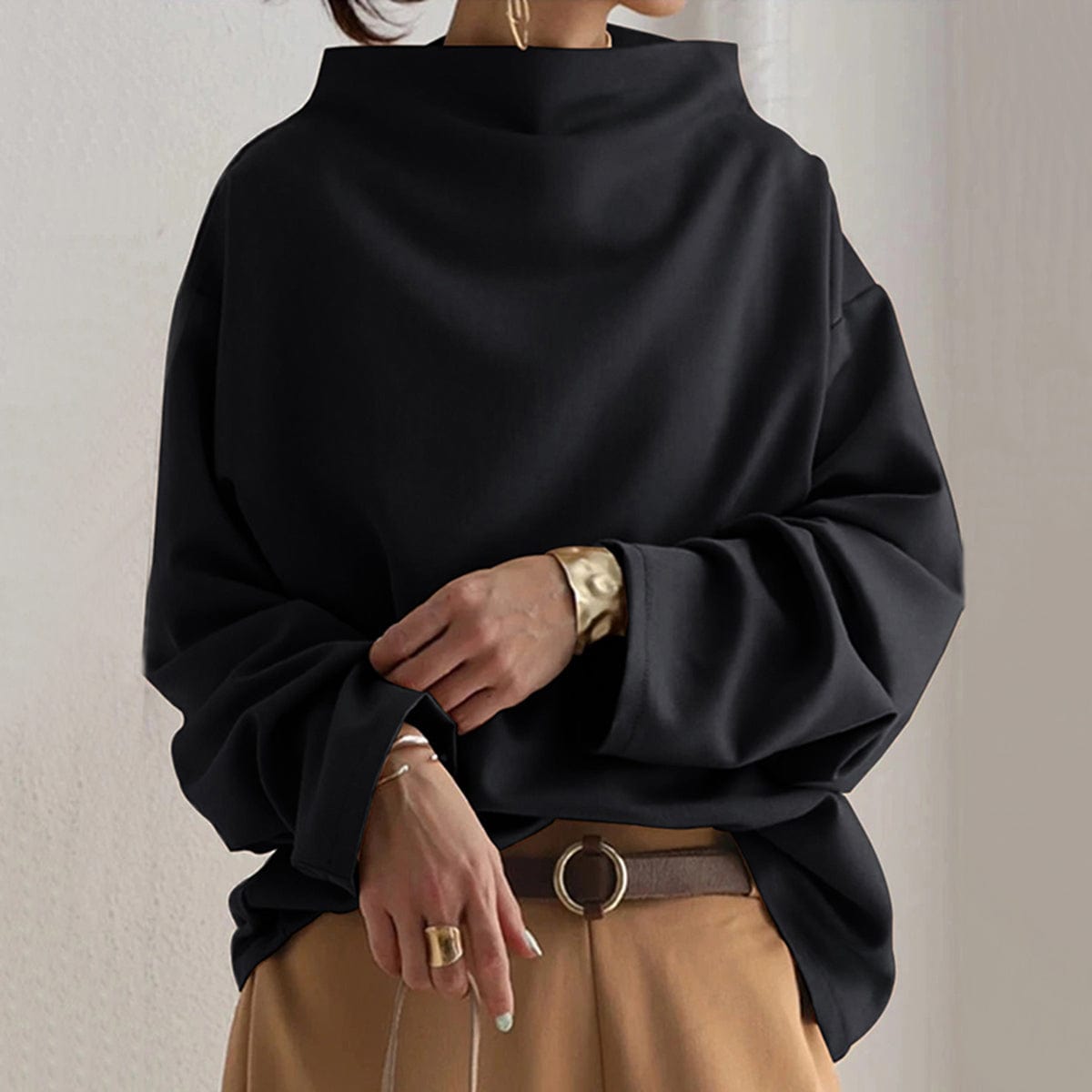 Eliana - Pull col montant